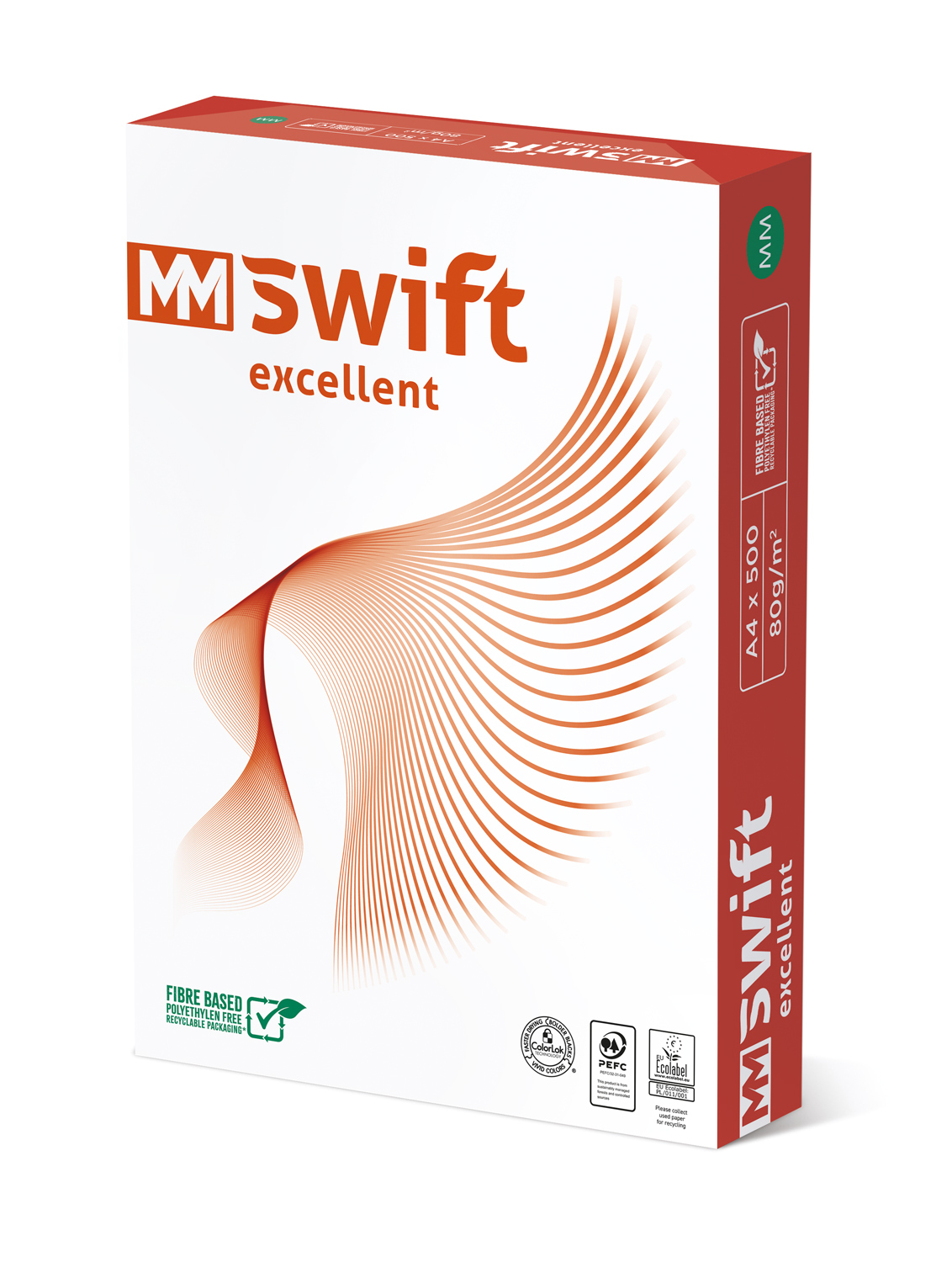 Папір А4 80 г/м2 500 арк. MM SWIFT EXCELLENT